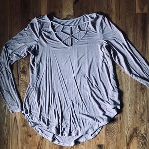 Long sleeve American eagle top